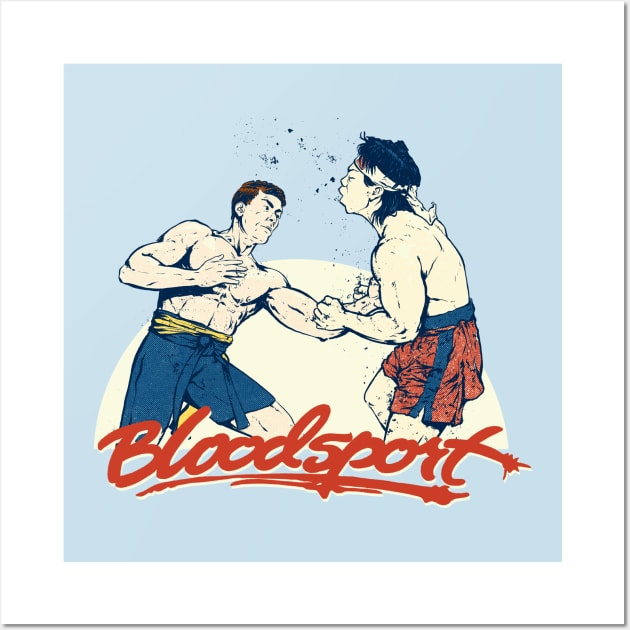 Bloodsport - OOF. Wall Art by scottogara